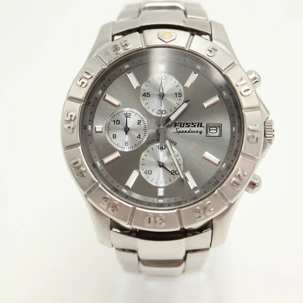 Fossil speedway silver